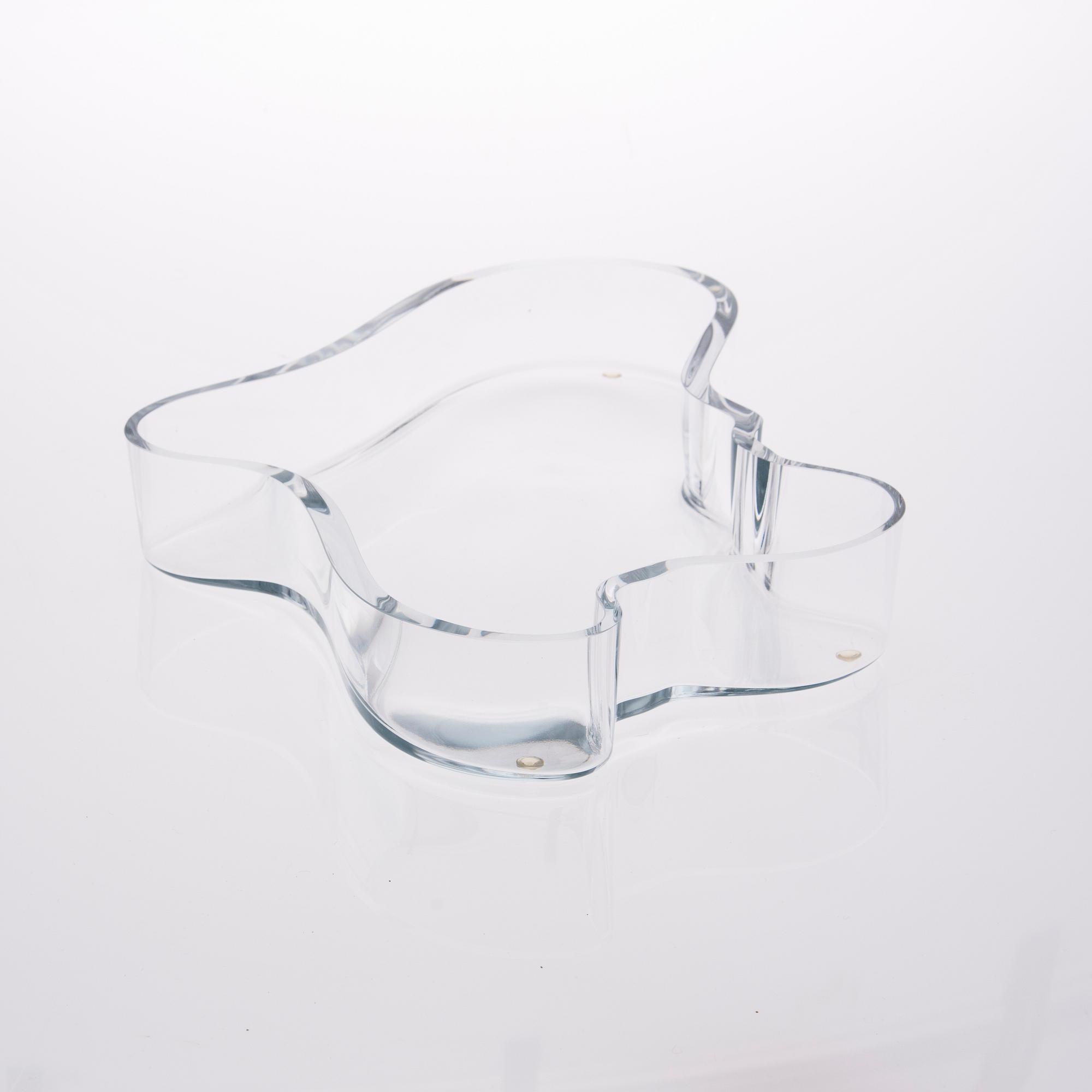 SKÅL, glas, signerad Alvar Aalto 393/1997, Iittala.