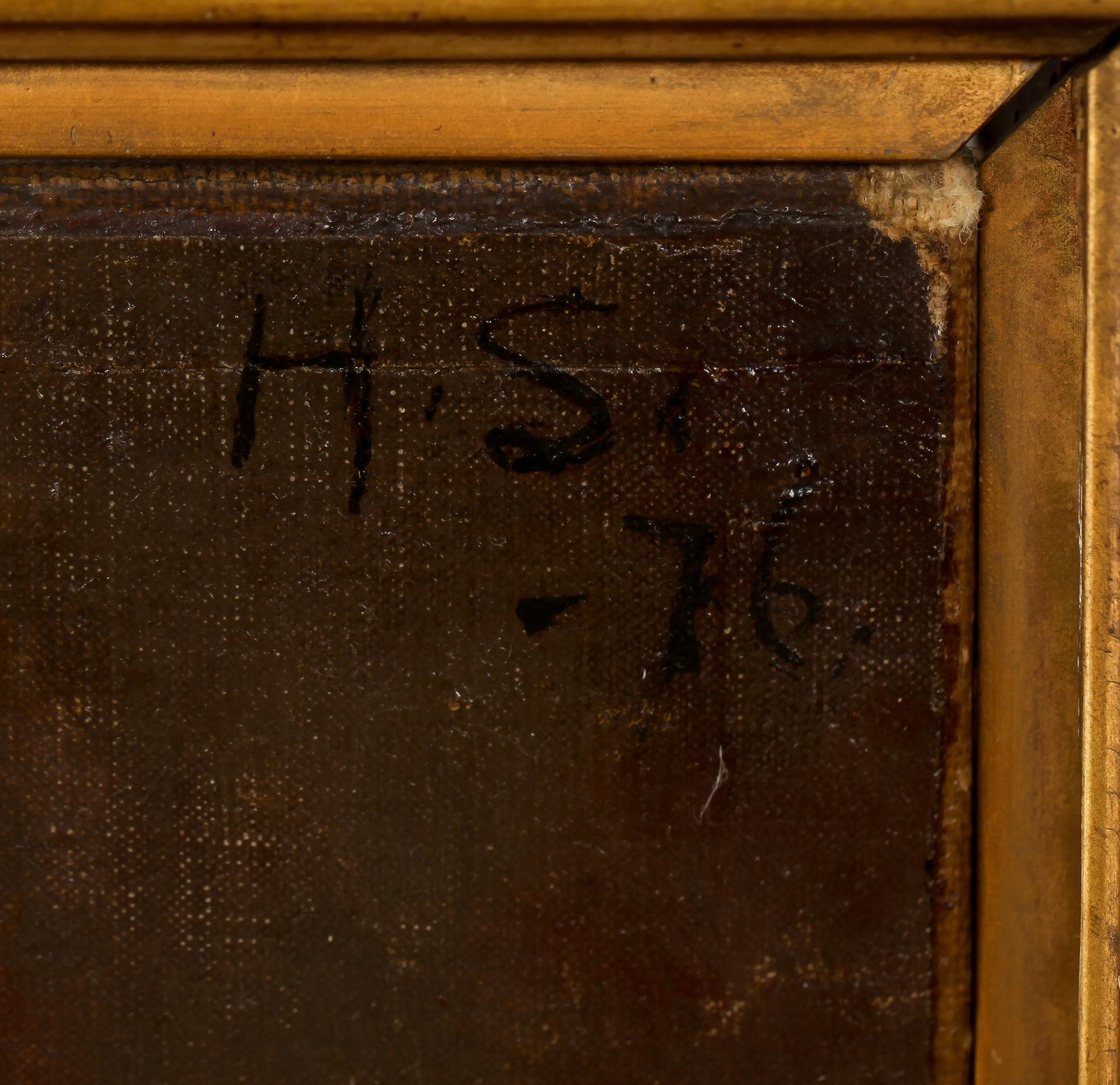 HUGO SALMSON, olja på duk, monogramsignerad och daterad -76.