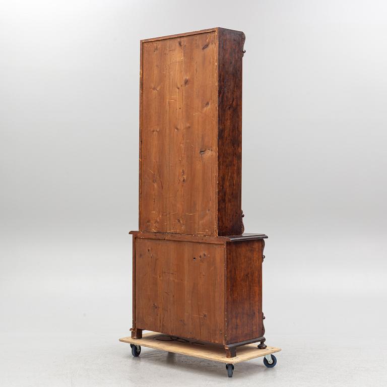 A cabinet, late 19th century.