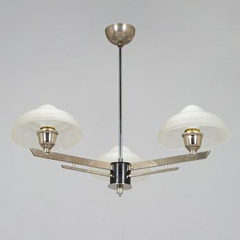 Paavo Tynell, a 1930s '3023/3' chandelier for Taito.