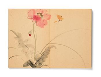 855. Two Chinese albums, one empty, early 20th century.