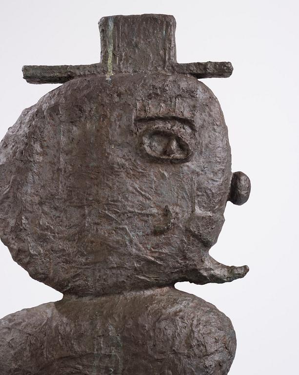 Donald Baechler, ”Man with Hat”.