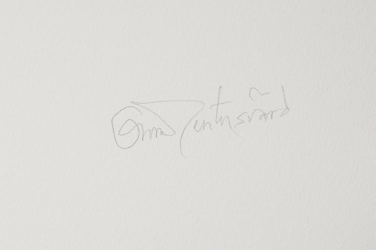 OSCAR REUTERSVÄRD, 2 st, färglitografier, signerade och numrerade 176/200.