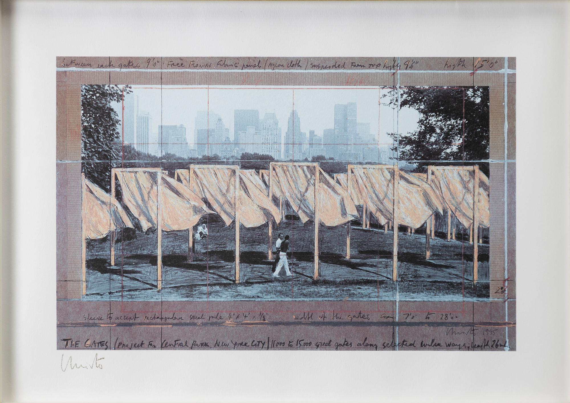 Christo & Jeanne-Claude, "The Gates (Project for Central Park, New York City)".