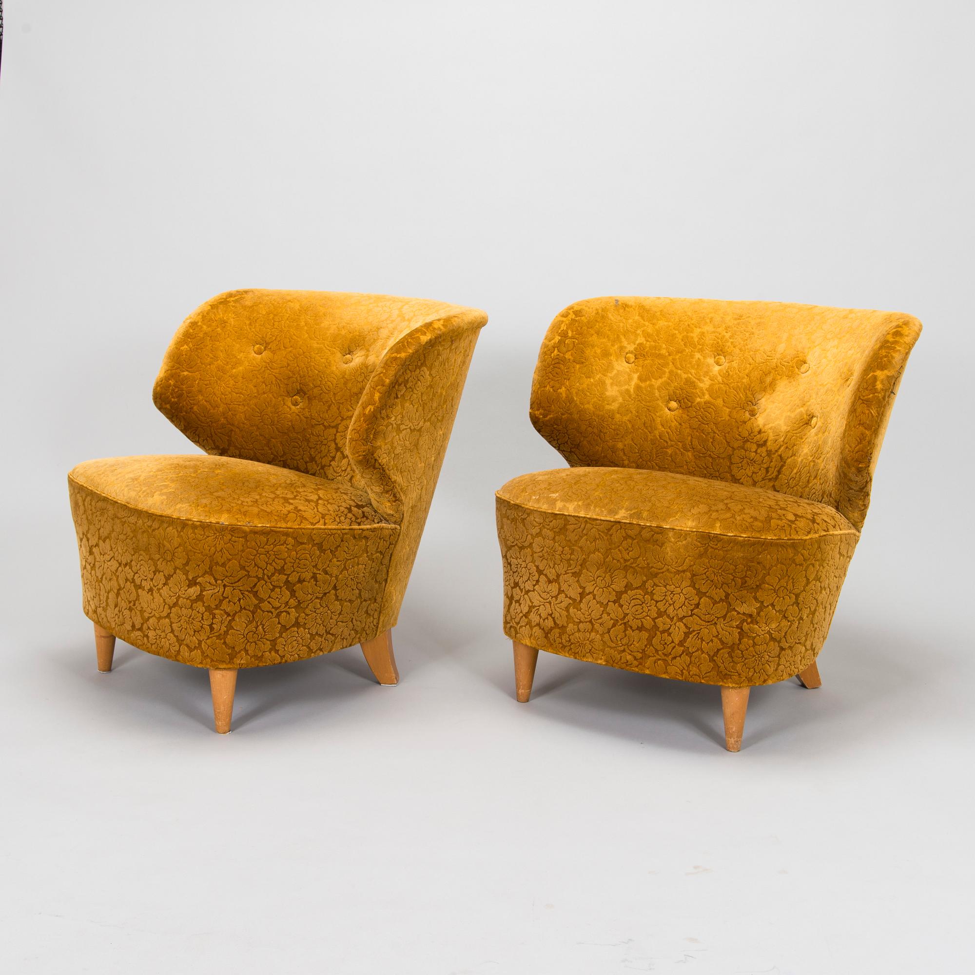 Nojatuolipari, 1900-luvun puoliväli.