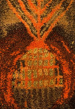 Terttu Tomero, ryijy, malli Neovius. Noin 160 x 110 cm.