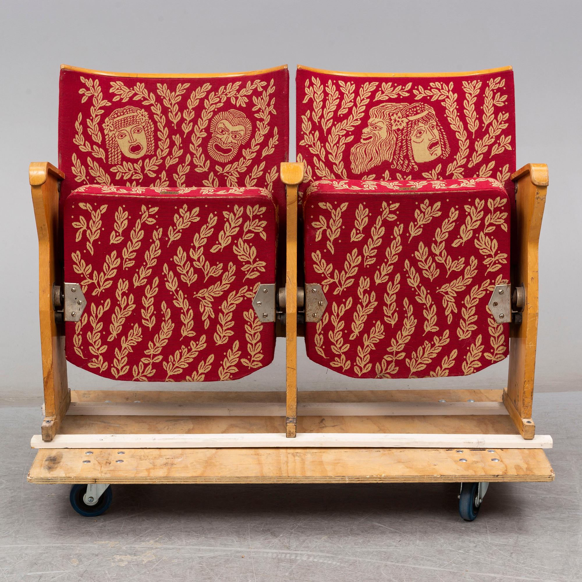 TEATERSTOLAR, Malmö Opera (tidigare Malmö Stadsteater). 1940-tal.