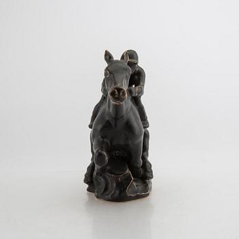 Michael Andersen & son sculpture glazed stoneware Denmark.