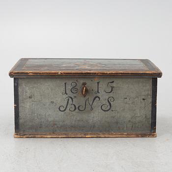 Kista, allmoge, Brunnskog, Värmland, daterad 1815.