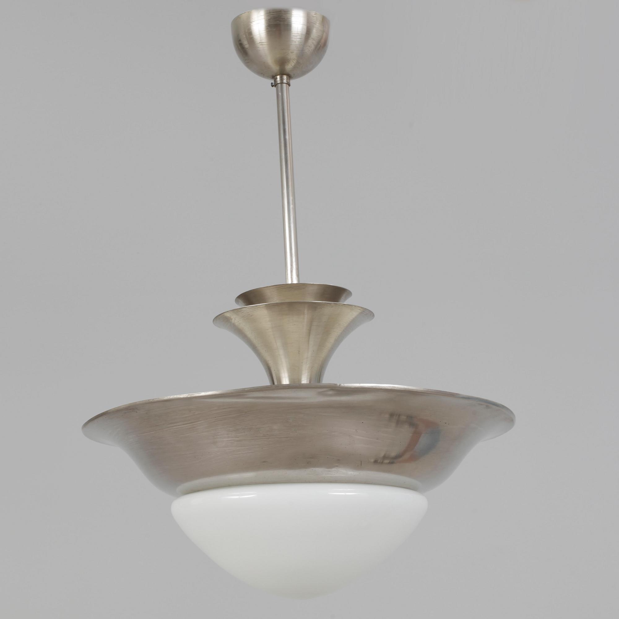 TAKLAMPA, art deco, 1930-tal. Höjd 70 cm.