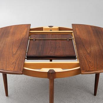 A dining table, Denmark, 1960s.