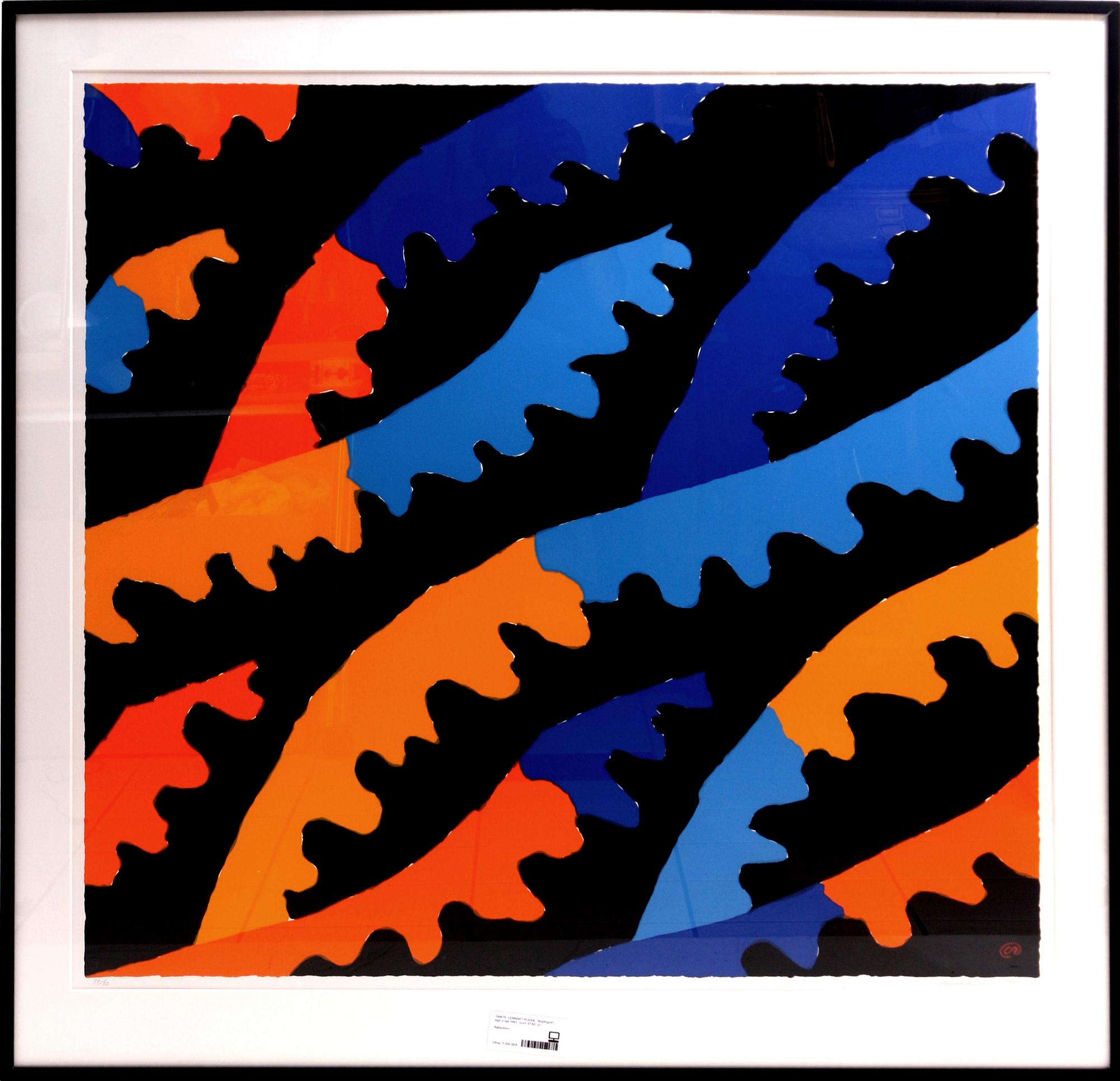 LENNART RODHE, färglitografi, sign o dat 1991, numr 37/50.