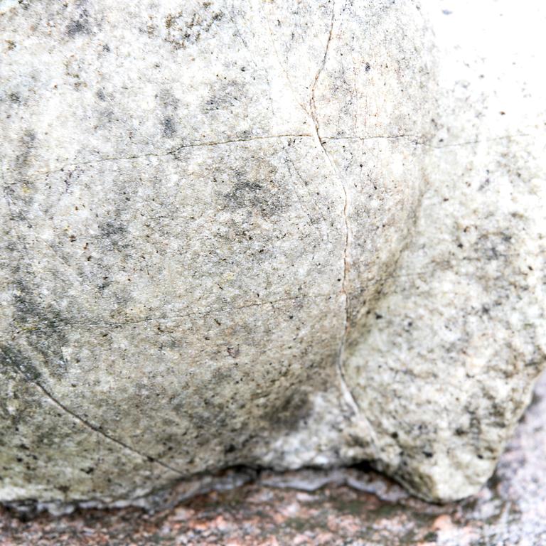 Arvid Källström, a signed stone sculpture.