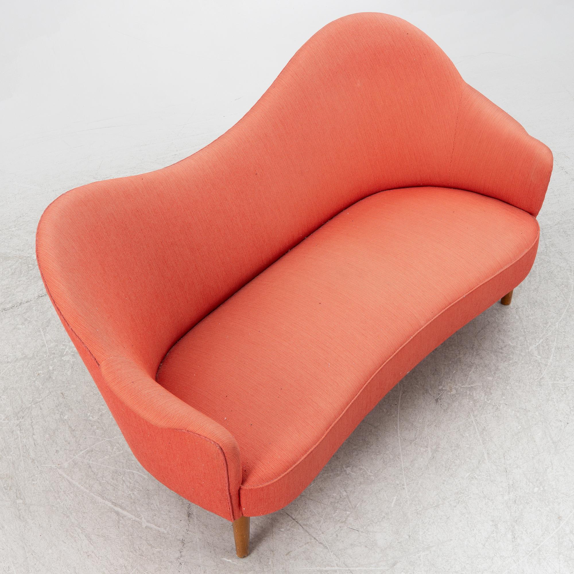 Carl Malmsten, a sofa model 'Samspel', second half of the 20th century.