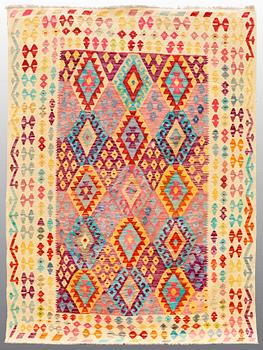 A Kilim carpet, ca 246 x 184 cm.