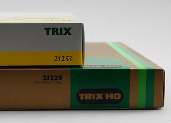 MODELLTÅGSSET, 2 st, Trix, Tyskland.