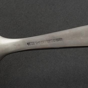 FOLKE ARSTRÖM, "Focus de Luxe/Focus steel" Gense, bestick, 29 delar, rostfritt stål.