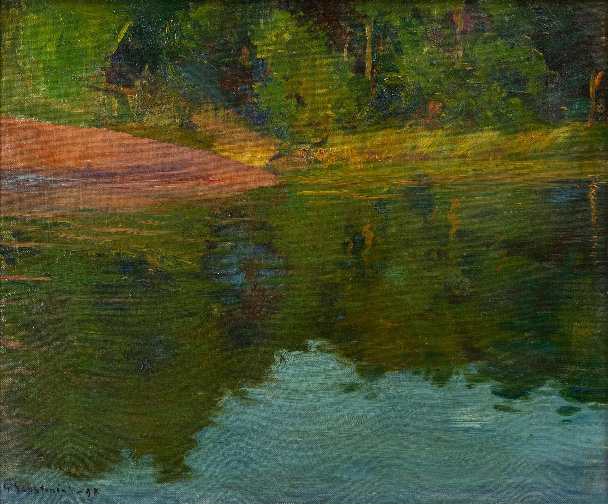 Gottfrid Kallstenius, "Strand" (Motif from Dyvassö).