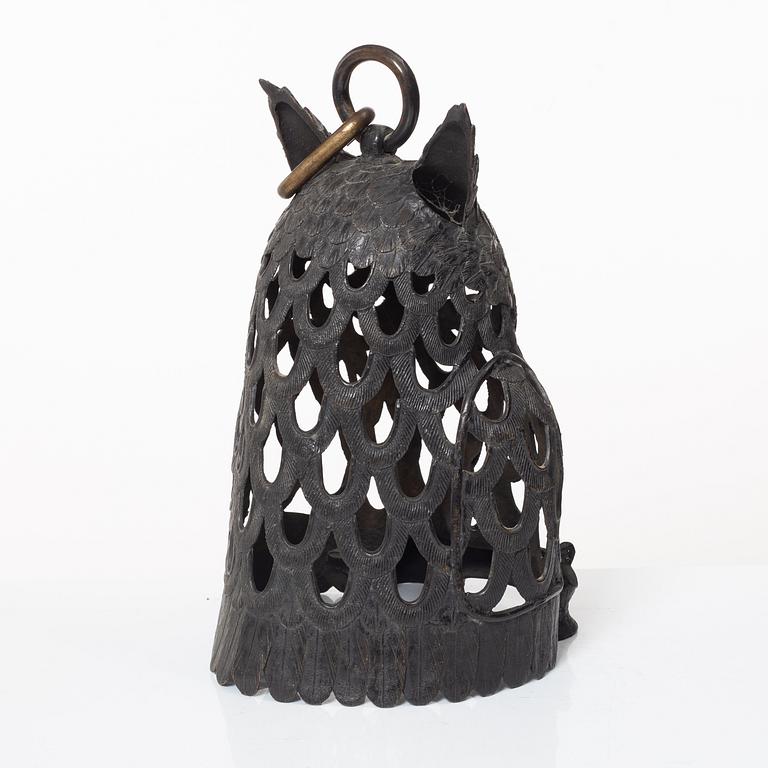 Lykta, brons, Japan, Taisho/Shōwa, 1900-tal.