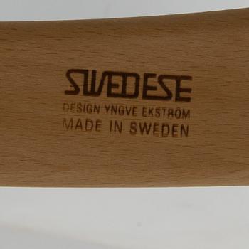 FÅTÖLJER, ett par, "Lamino", Yngve Ekström, Swedese.
