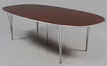 BORD, "Superellips", Bruno Mathsson och Piet Hein, 1900-talets fjärde kvartal.