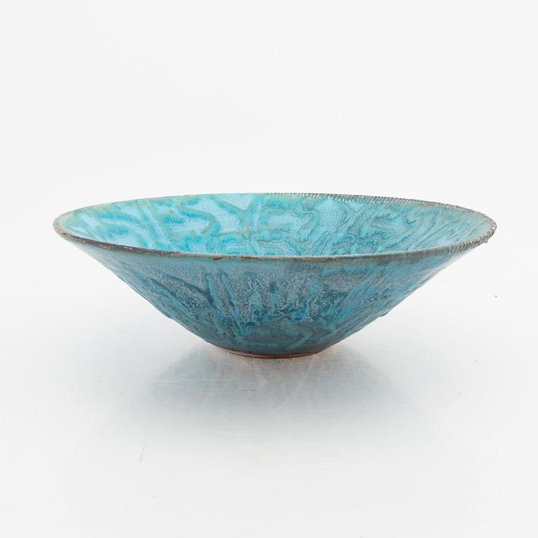 Eva Bengtsson, a signed stoneware bowl.