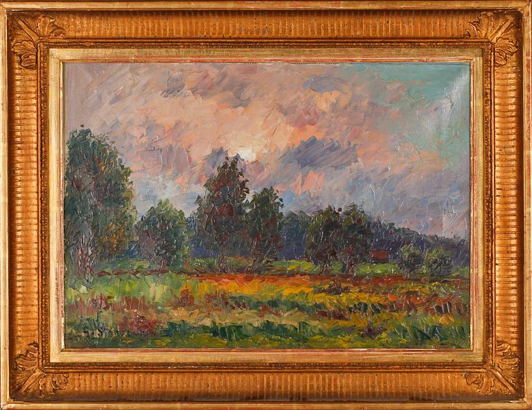 GEORG STOOPENDAAL, olja på duk, signerad.