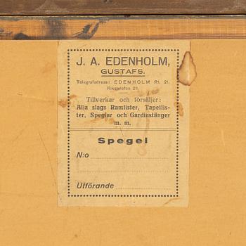 A Swedish Mirror, Johan Anton Edenholm, first half of the 20th century.