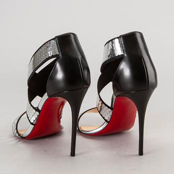 SANDALETTER, Christian Loboutin,  "Xili Disco Balls", storlek 38,5.