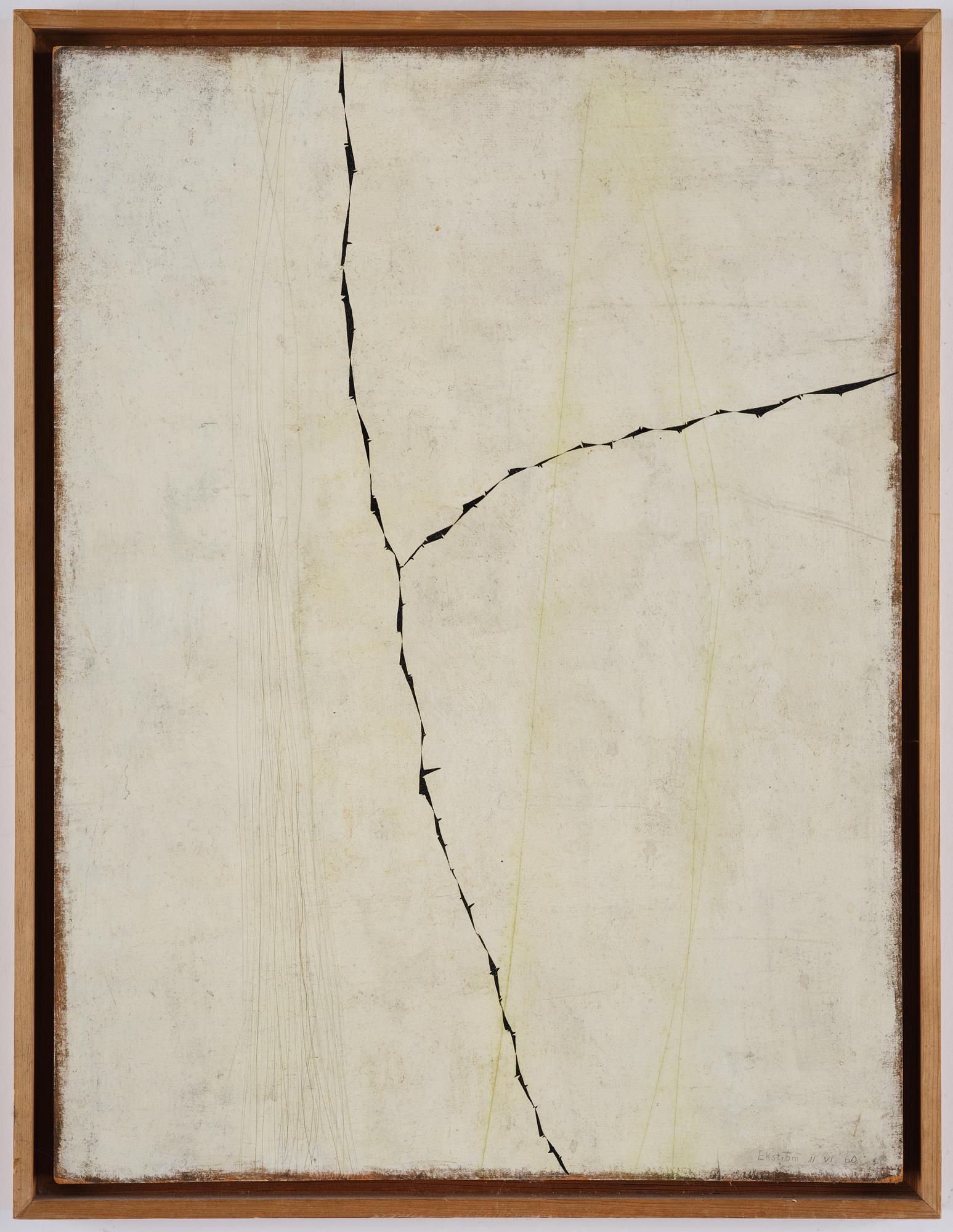 Thea Ekström, Crack Painting.