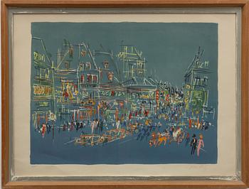 Jean Dufy, "Place Pigalle - La Nuit".