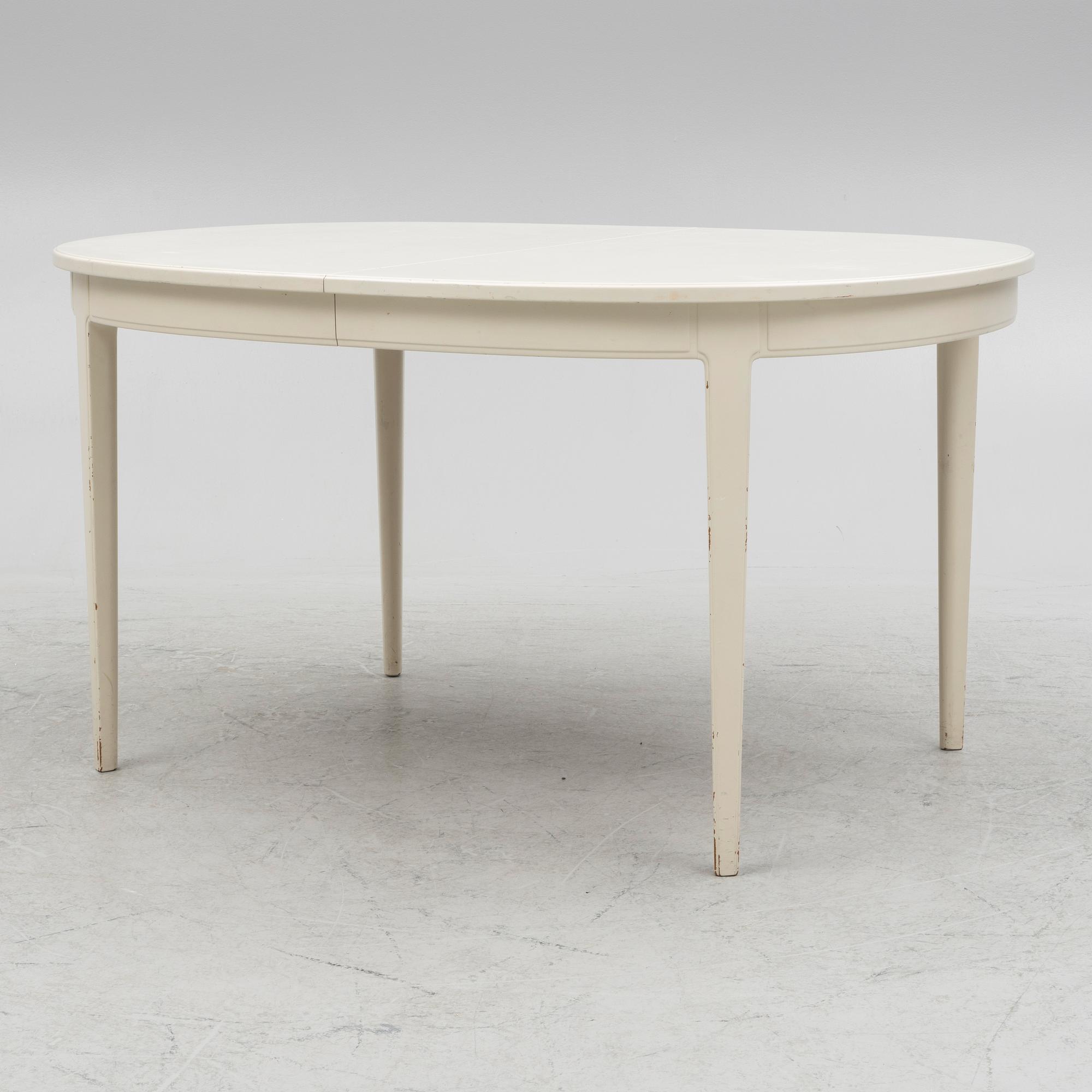 Carl Malmsten, a seven-piece dining suite, 'Herrgården', Bodafors.
