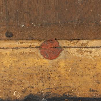 Spegel med konsolbord, nyrokoko, 1800-talets andra hälft.