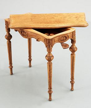 SPELBORD, nyrenässans, sent 1800-tal.