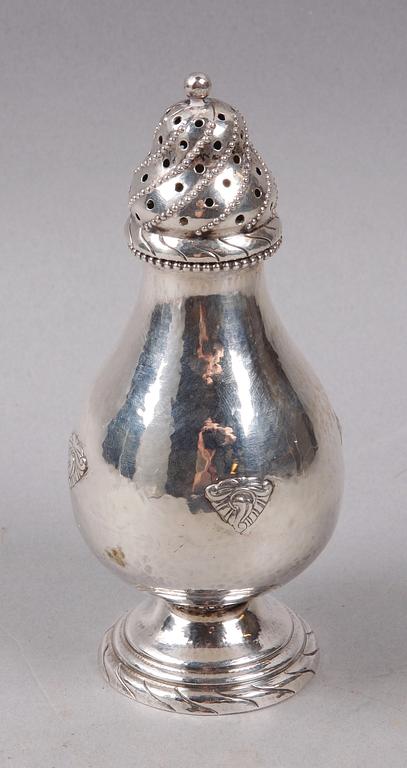 STRÖARE, silver, importstämplar, Carl Fredrik Carlman, Stockholm, 1923.