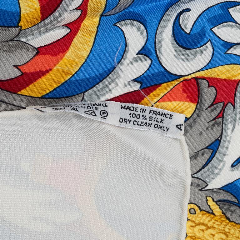 Hermès, scarf, "Le Mors A La Conétable".