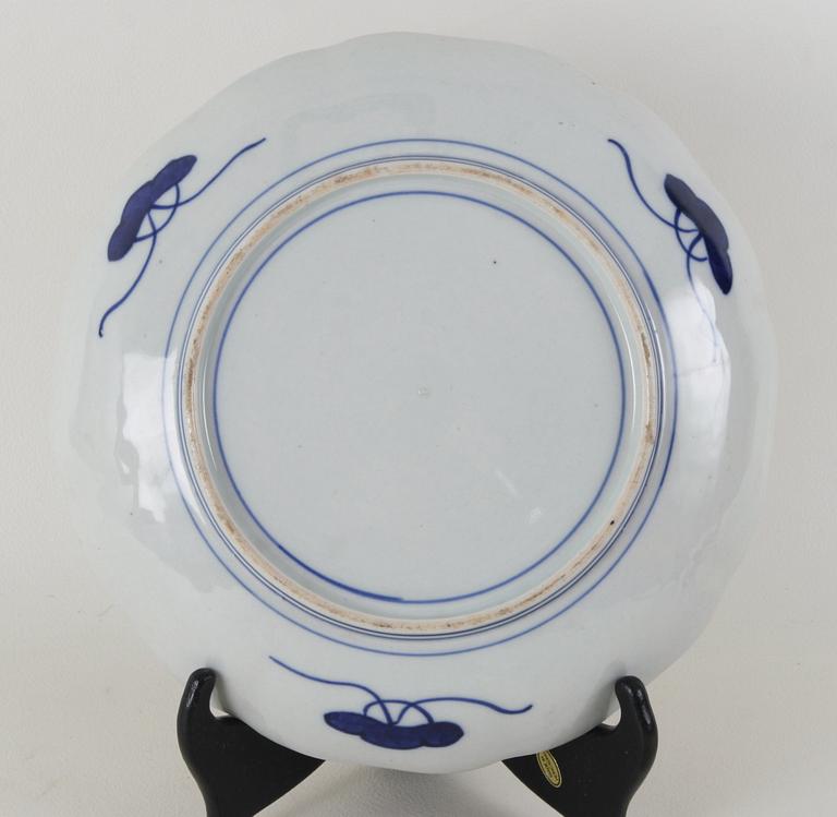 TALLRIK, porslin. Imari, Kina, 18/1900-tal.