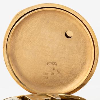 Halda, pocket watch, 50.5 mm.