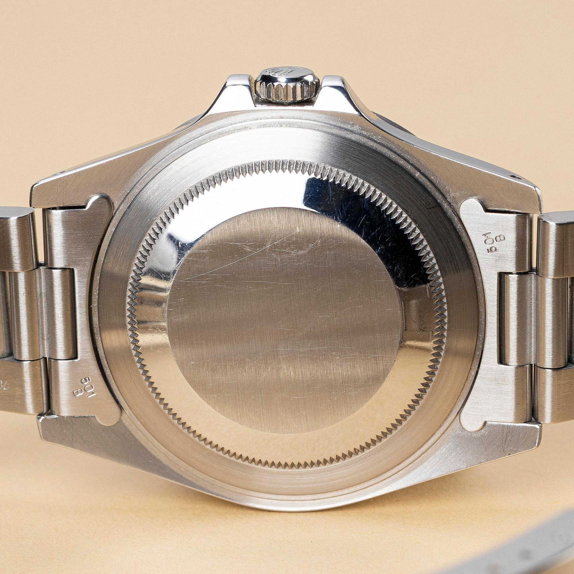 Rolex, Explorer II, "Cream Non-Rail Dial", "Jubilee Bracelet", ca 1993.