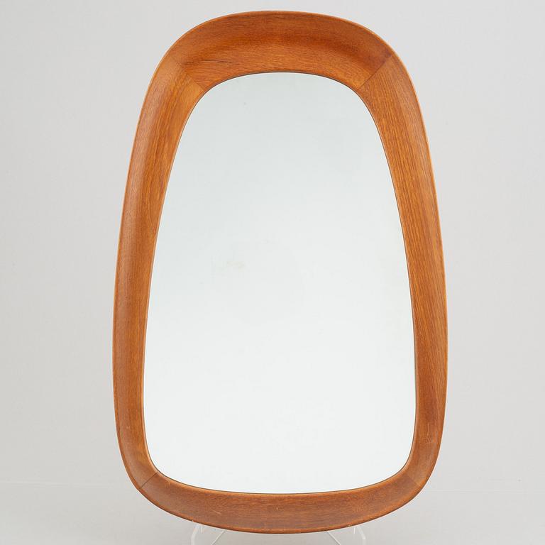 Åke Fribyter, a mirror, Glass & Wood, Hovmantorp, mid-20th century.