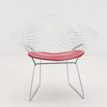 FÅTÖLJ, "Diamond Chair", Harry Bertoia, ny tillverkning av Knoll, modellen formgiven 1952.