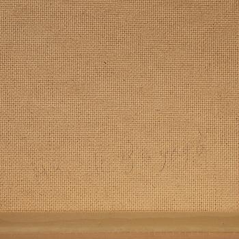 Seymond George Mpata, bicycle paint on masonite, Tingatinga- painting, signed.