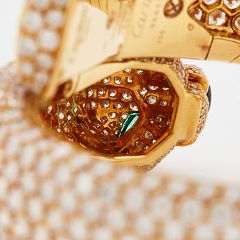 Cartier "Panthère" a lady's bangle watch.