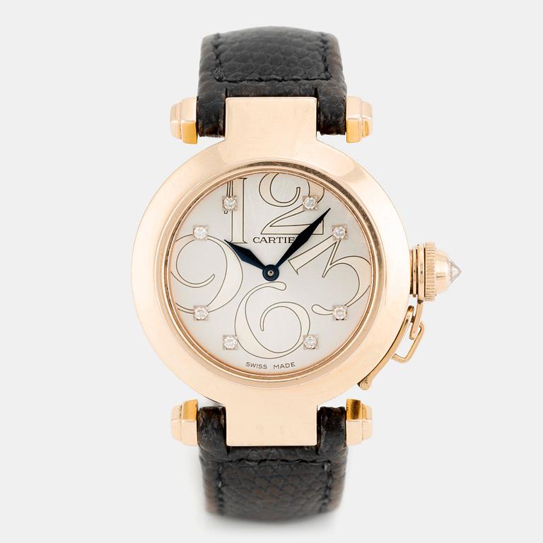 Cartier, Pasha de Cartier, "Diamond Dial", ca 2015.