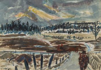 Gideon Börje, Wanderer, winter.