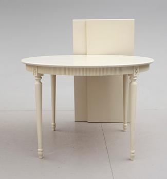 MATGRUPP, 5 delar, gustaviansk stil, 1900-talets andra hälft.