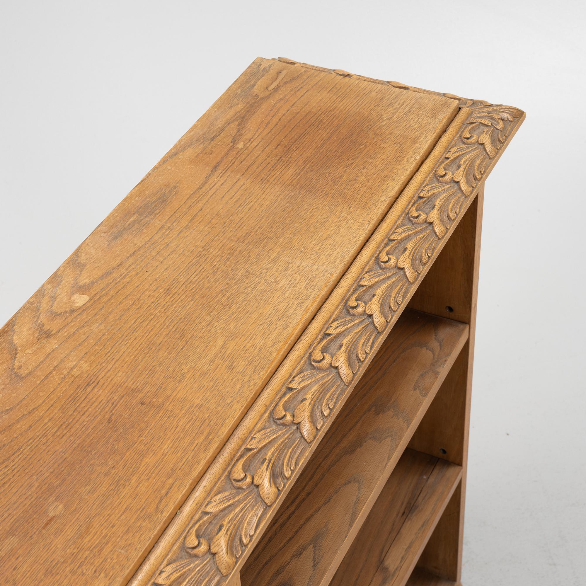 Bookshelf, mid-20th century.