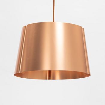 Jonas Lindvall, a model 'W 124 Medium' copper ceiling light, Wästberg.