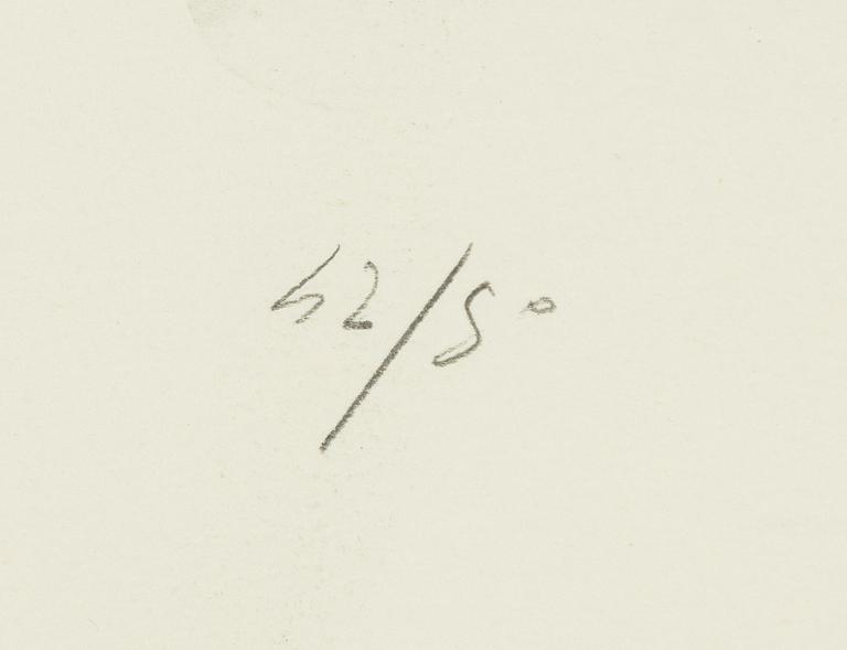 Antonio Saura, Untitled.