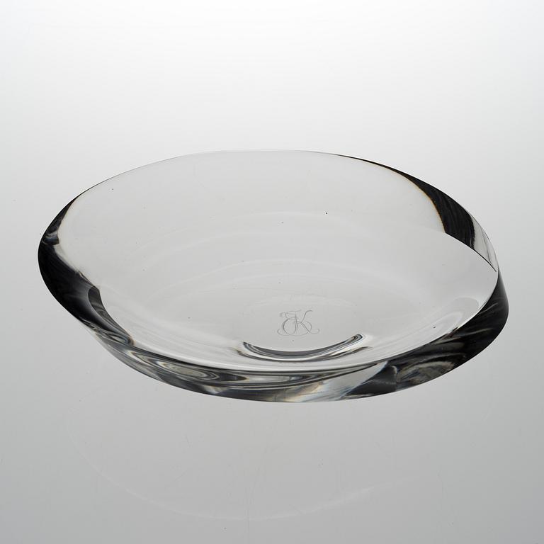 TAPIO WIRKKALA, TAIDELASIVATI, 3860. Iittala, 1950-luvun puoliväli.